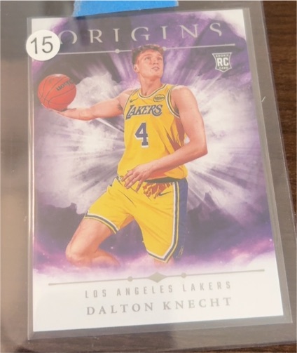 2024-25 Panini Origins #96 Dalton Knecht — front
