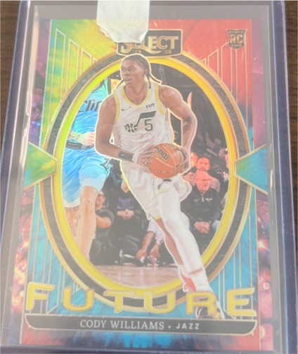 2024-25 Panini Select Future Cody Williams — front