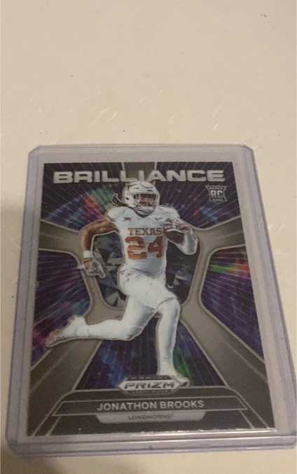 2024 Panini Prizm Draft Picks Brilliance #BR-JB Jonathon Brooks — front