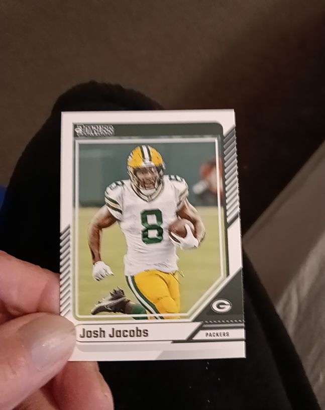2024 Panini Donruss #8 Josh Jacobs — front