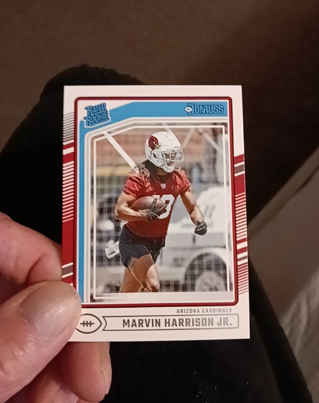 2024 Panini Donruss #393 Marvin Harrison Jr. — front