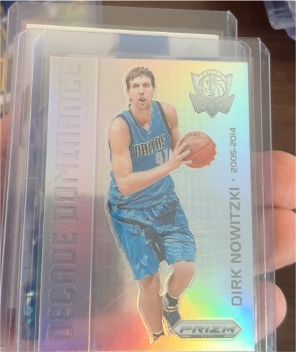 2023-24 Panini Prizm Decade Dominance Dirk Nowitzki — front