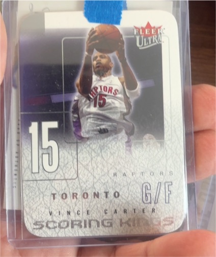 2003-04 Fleer Ultra Scoring Kings #1SK Vince Carter — front