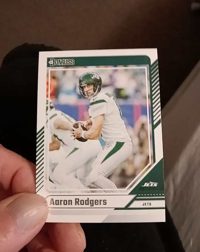 2024 Panini Donruss #110 Aaron Rodgers — front