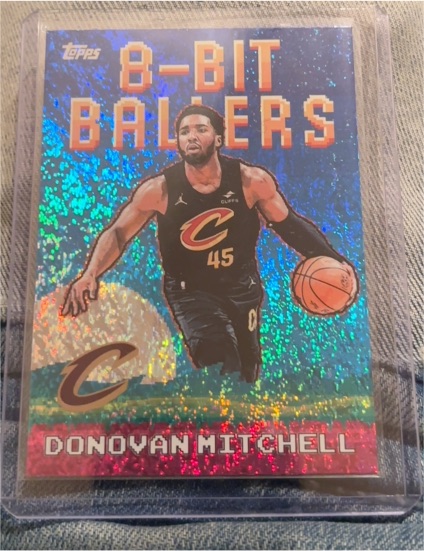 2025-26 Topps #8B-11 Donovan Mitchell 8-Bit Ballers — front