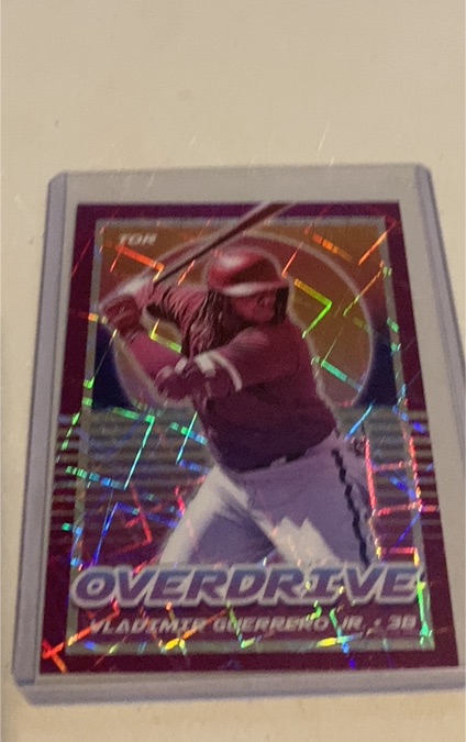 2021 Panini Chronicles Overdrive #12 Vladimir Guerrero Jr. — front