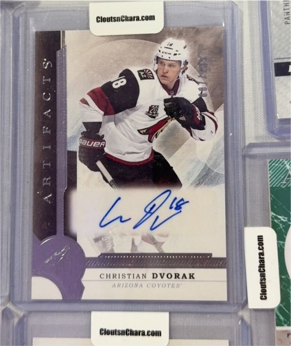 2016-17 Upper Deck Artifacts #Christian Dvorak — front