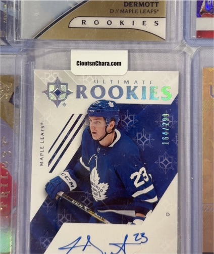 2018-19 Upper Deck Ultimate Collection #164 Justin Holl — front