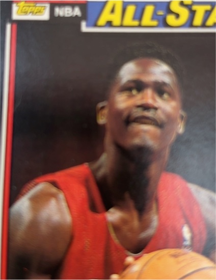1991 Topps #1 Michael Jordan — front