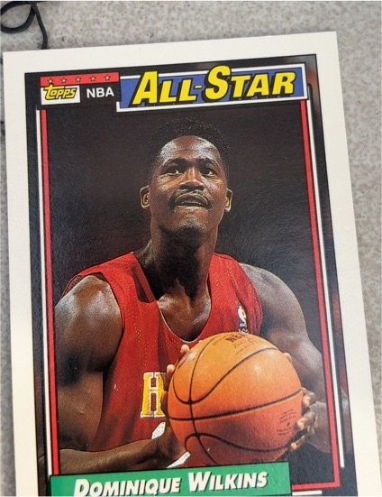 1992-93 Topps #125 Dominique Wilkins — front