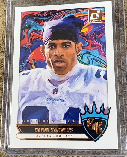 2025 Donruss All-Time Gridiron Kings #ATGK-DSS Deion Sanders — front
