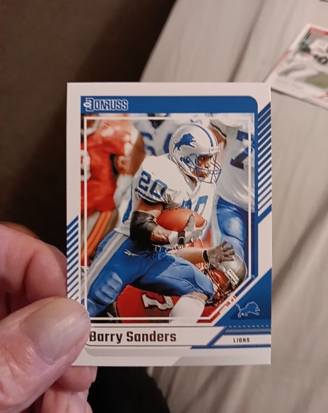 2024 Donruss #266 Barry Sanders — front