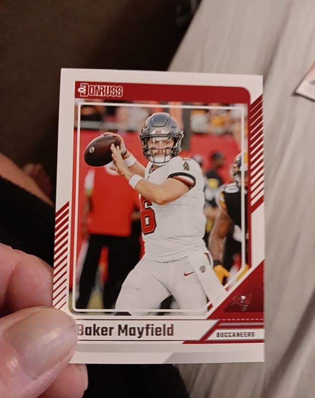 2024 Panini Donruss #80 Baker Mayfield — front