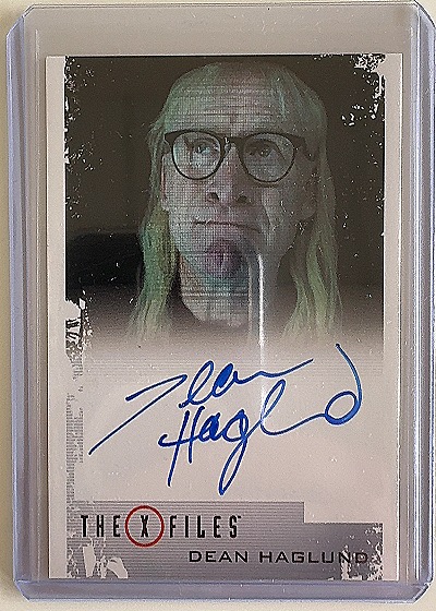 2018 Rittenhouse The X-Files Seasons 10 & 11 Dean Haglund Autograph Card — front