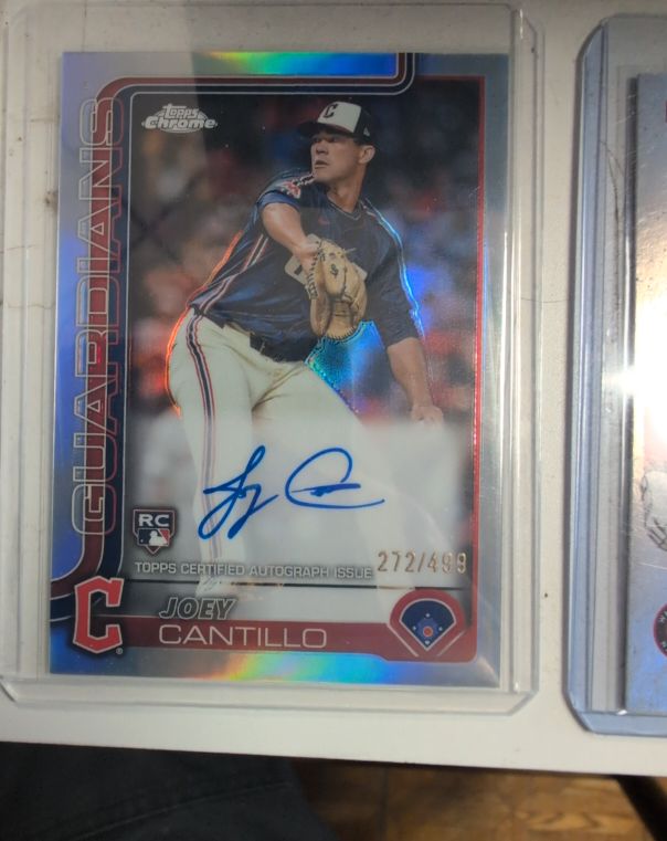 2025 Topps Chrome #RA-JCA Joey Cantillo — front