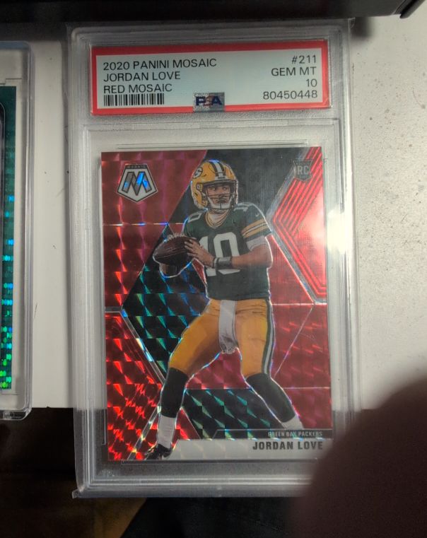 2020 Panini Mosaic #211 Jordan Love — front