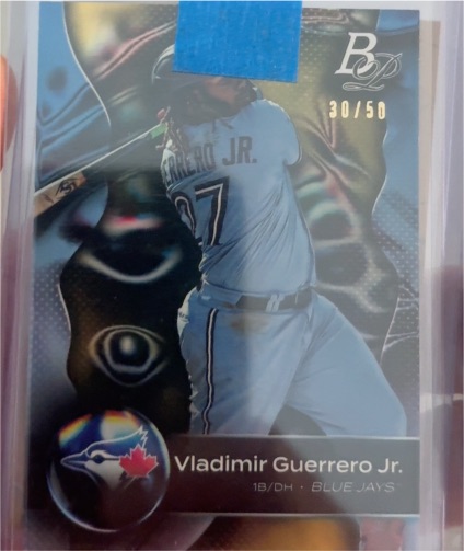 2023 Bowman Platinum #75 Vladimir Guerrero Jr. — front