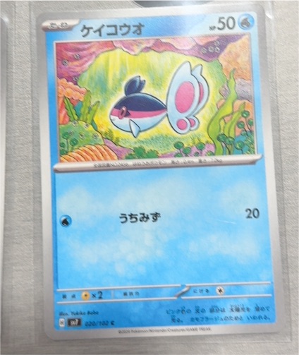 2024 Pokémon Scarlet & Violet SV7 #020 Finneon — front