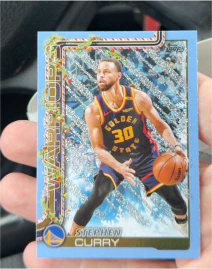 2025-26 Topps Holiday #H106 Stephen Curry — front