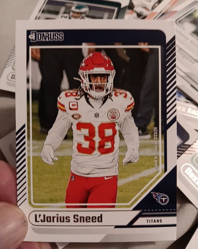 2024 Donruss #216 L'Jarius Sneed — front