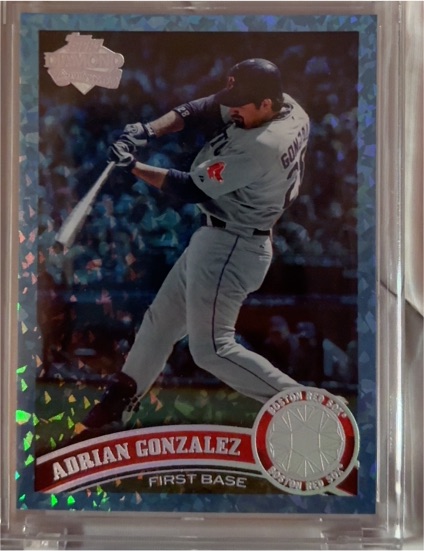 2011 Topps Diamond Anniversary #425 Adrian Gonzalez — front