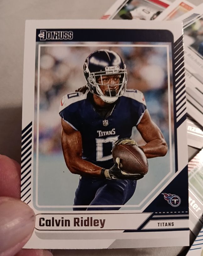 2024 Donruss #7 Calvin Ridley — front