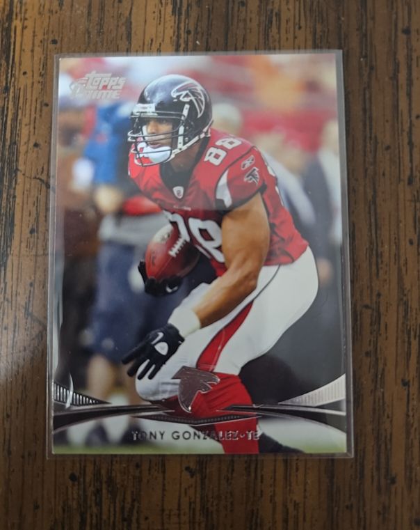 2012 Topps Prime #54 Tony Gonzalez — front