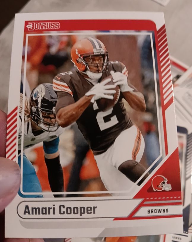 2024 Donruss #22 Amari Cooper — front