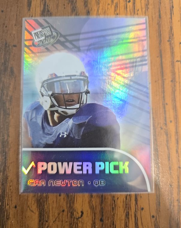 2011 Press Pass #103 Cam Newton Power Pick — front
