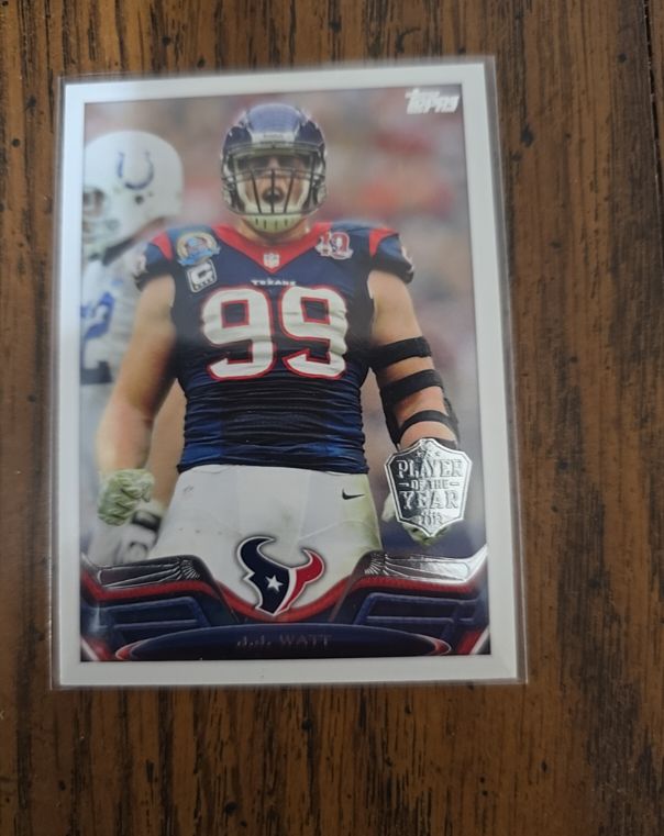 2014 Topps Chrome Mini #29 J.J. Watt Houston Texans — front