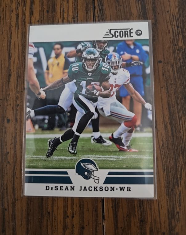 2012 Score #12 DeSean Jackson — front