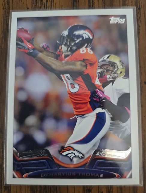 2013 Topps #51 Demaryius Thomas Denver Broncos — front