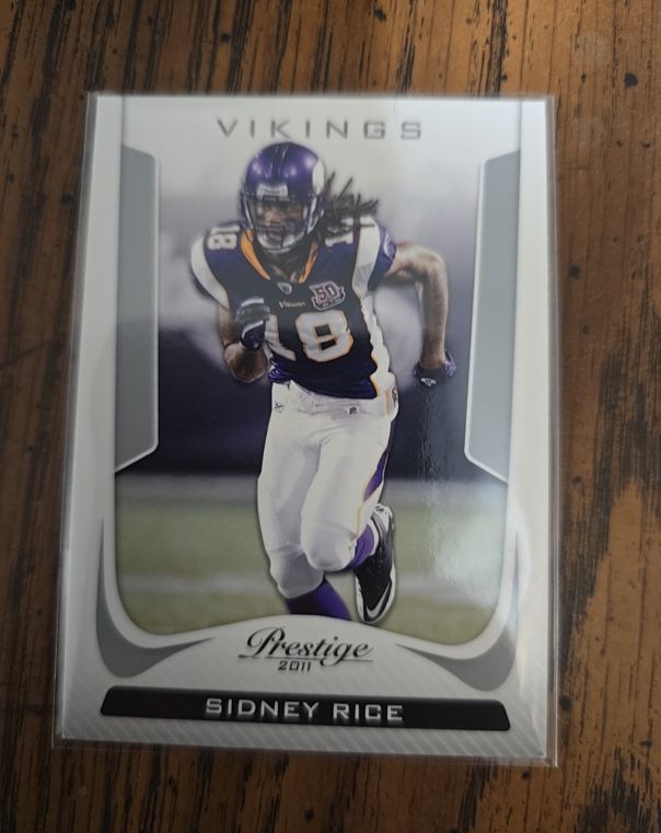 2011 Panini Prestige #111 Sidney Rice — front