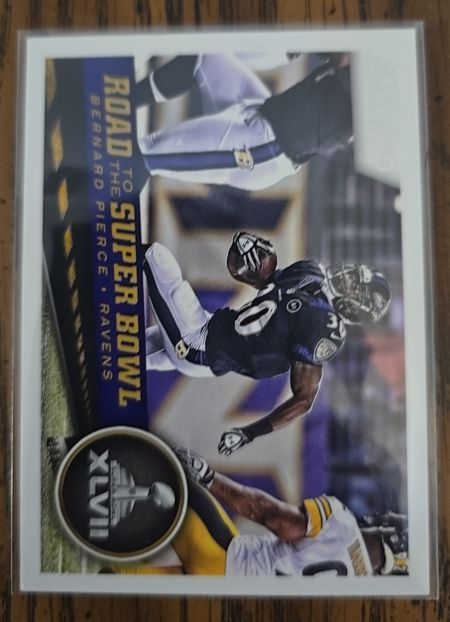 2013 Score #258 Bernard Pierce — front