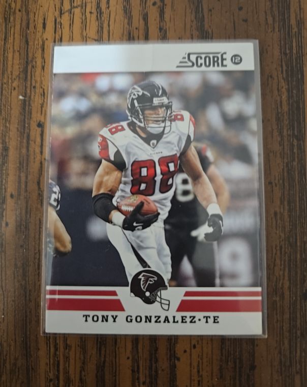 2012 Score #12 Tony Gonzalez TE — front