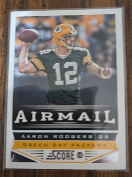 2013 Panini Score #232 Aaron Rodgers — front