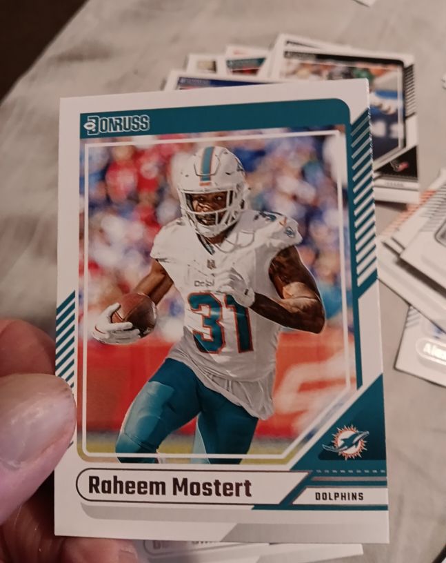 2024 Panini Donruss #282 Raheem Mostert — front