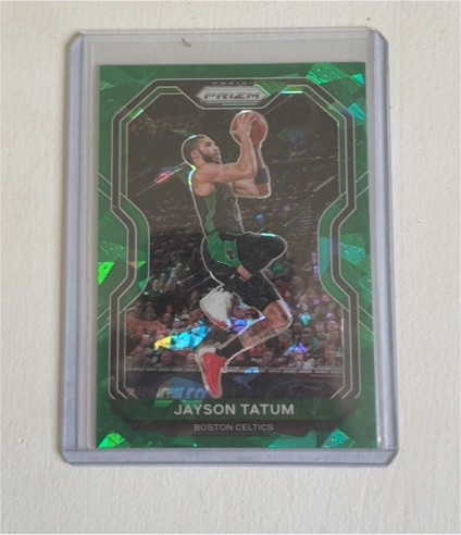 2020-21 Panini Prizm #119 Jayson Tatum — front