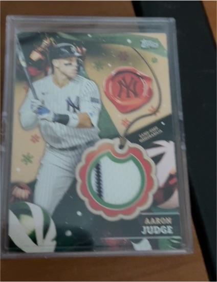 2024 Topps Holiday #RC-AJ Aaron Judge — front