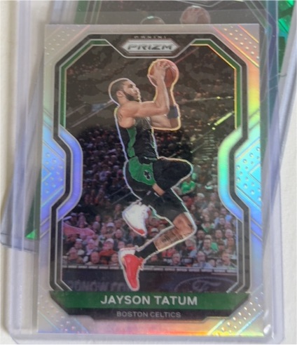 2020-21 Panini Prizm #119 Jayson Tatum — front