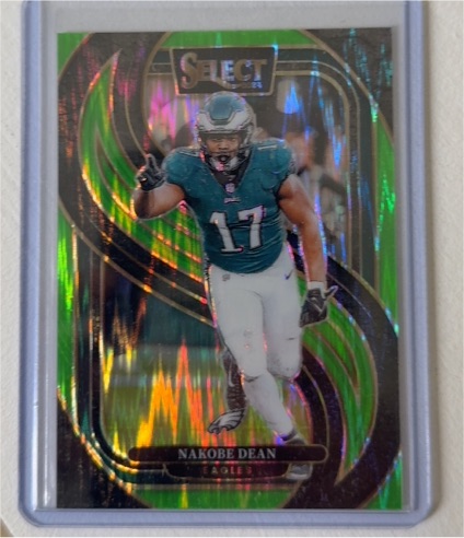 2024 Panini Select Premier Level #185 Nakobe Dean — front