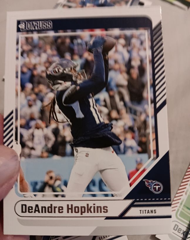 2024 Panini Donruss #188 DeAndre Hopkins Tennessee Titans — front