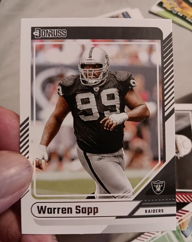 2024 Donruss #299 Warren Sapp — front