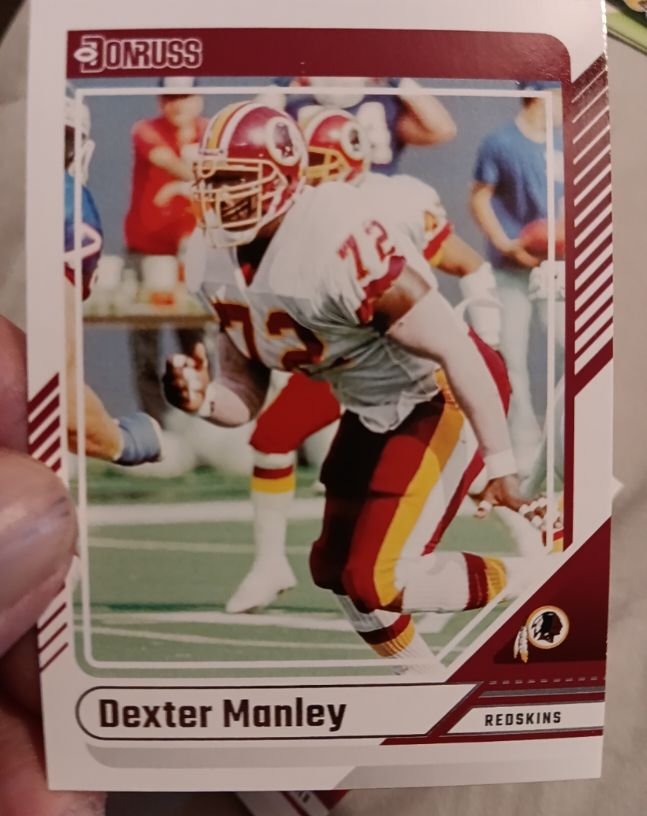 2024 Donruss #156 Dexter Manley Washington Redskins — front