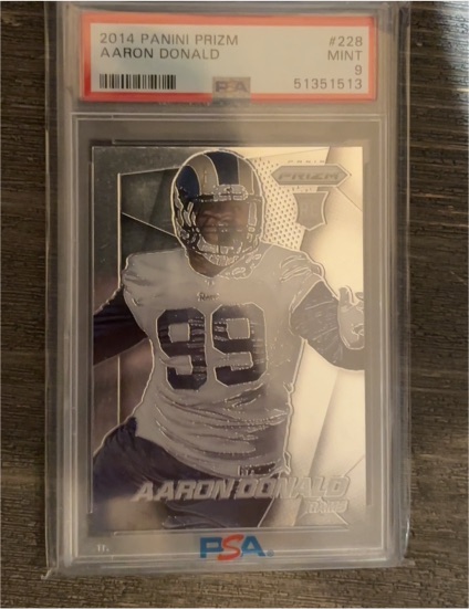 2014 Panini Prizm #228 Aaron Donald — front