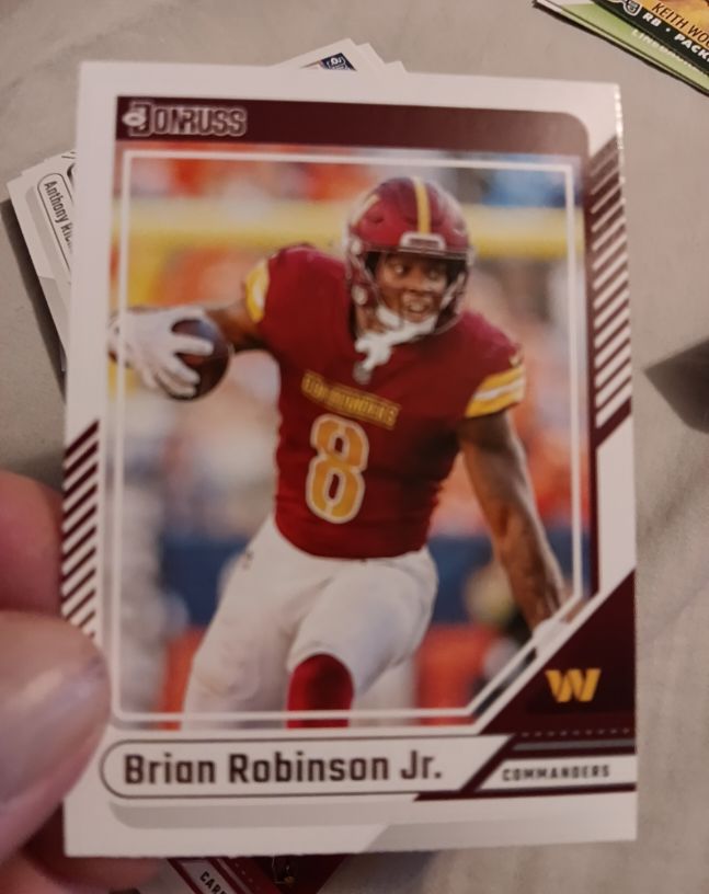 2024 Panini Donruss #39 Brian Robinson Jr. — front