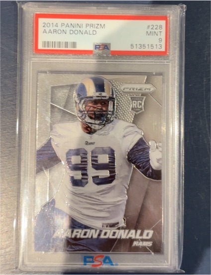 2014 Panini Prizm #228 Aaron Donald — front
