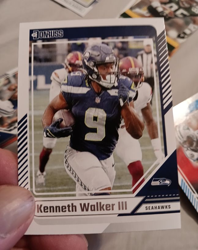 2024 Donruss #96 Kenneth Walker III — front