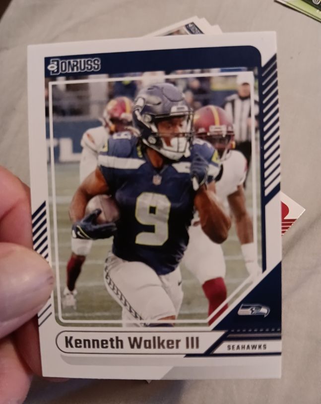 2024 Donruss #9 Kenneth Walker III — front