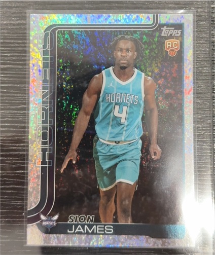 2025-26 Topps #233 Sion James — front
